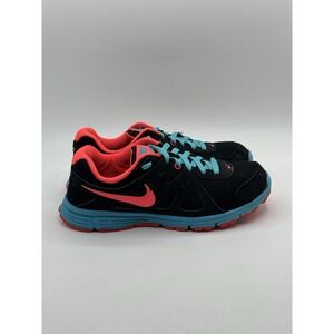 Nike Revolution 2 Women's Black/Blue/Pink Running Shoes 554900-009 Size 9